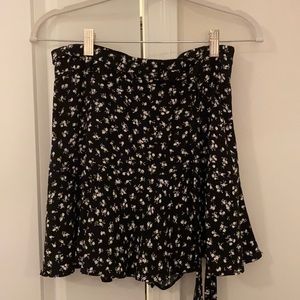 Zara printed skort